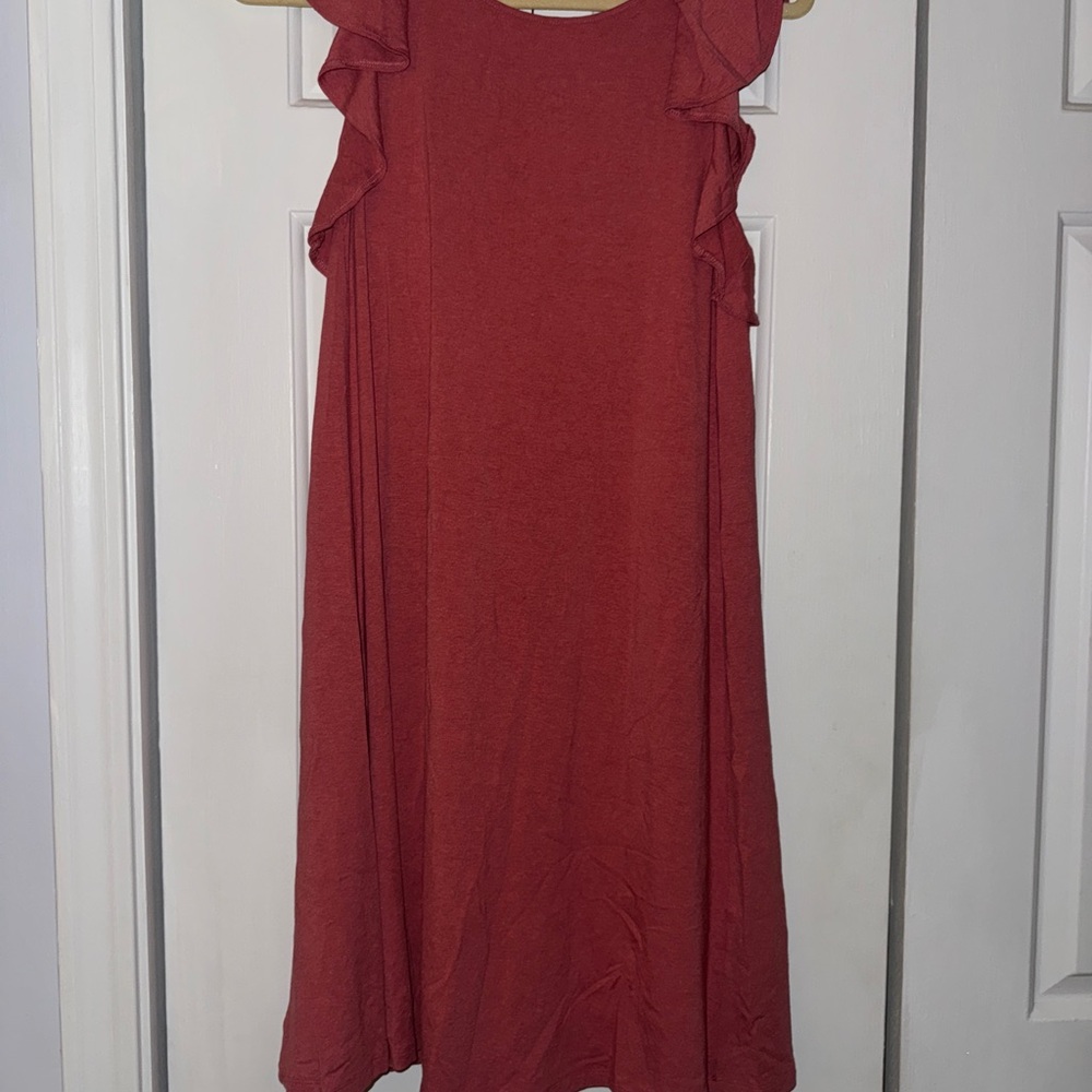 LOFT Heathered Salmon dress M